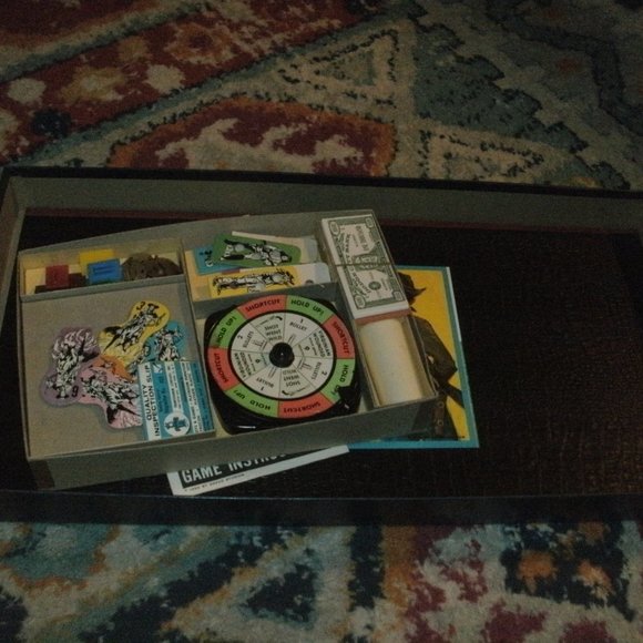 Vintage 60s Collectible The Virginian TV Show Board Game Transogram 99% Complete - Picture 9 of 15